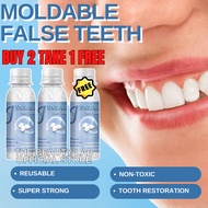 Moldable False Teeth Temporary Tooth Repair Kit Denture Adhesive