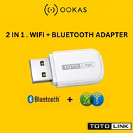 Totolink A600UB AC650 Dual Band USB Wifi Adapter + Bluetooth 4.2 Wireless Mu-Mimo 5GHz + 2.4GHz (New