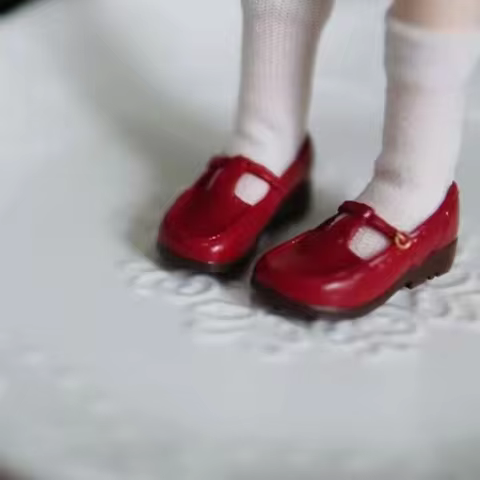 New 1/6 T Mary Jane Shoes for Blythe Momoko Azone Obitsu OB22 OB24 Blythe Ruruko
