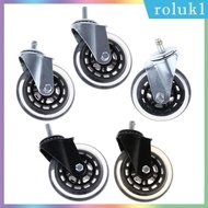 [Roluk] Waveboards Scooter Castor Board Replacement Wheel Skateboard Luggage Roller - as described, A