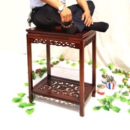 Solid Wood Chinese Style Corner Table Flower Stand 2I Indoor Table Fish Tank Storage Whole Package B