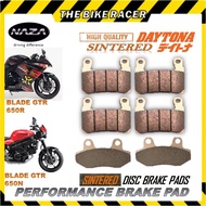 NAZA BLADE GTR 650 R 650 N BRAKE PADS SINTERED LONG LIFE  QUALITY