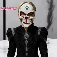 [TinchighM] Goblin Mask Evil Orc Masks Greepy Demon Monster Helmet Goblinoid Halloween Carnival Part