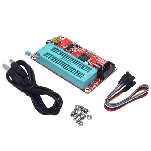 51 MCU Programmer - 24/93 Series Chip Burner for AT89C52 SPI Flash | SP200SE Compatible USB ISP Writ
