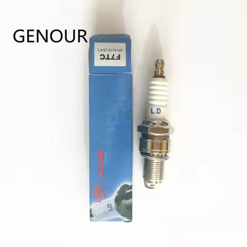 2pcs F7TC Model Spark Plug For 950 168F 188F 190F Gas Generator Parts ET950 GX160 GX390 Replacement 