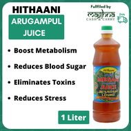 Hithaani Arugampul/ Bermuda Grass Juice (Jus Megari) - 1 Bottle (1 Liter)