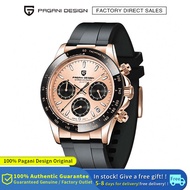 100% official Pagani Design 40MM quartz watch men Seiko VK63 Automatic date chronograph watch 100M watertight watch for men 手表 PD-1664