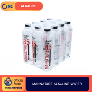 Mannature Alkaline Water/ น้ำด่าง อัลคาไลน์ แมนเนเจอร์ ขนาด 500 มล. แพ็ค 12 ขวด Alkaline Water Manna