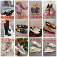 減價💜Chloe 女裝拖鞋 / 樂福/ sneakers / boot 👢 / 水鞋 Size 35 36 365 37 38 💰1280-4980