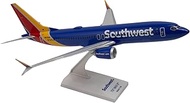 Daron Worldwide Trading Skymarks Southwest 737-Max8 1/130 W/WiFi Dome Model Airplane