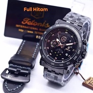 Tetonis Jam Tangan Tetonis Original Pria Original Ori Mesin Japan Jepang Water Resist Anti Air Garan