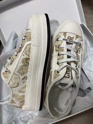 Dior Oblique 厚底帆布鞋