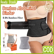 Bamboo Postpartum Binder for Cesarean Women Belly Band for C-Section Recovery Girdle for Tummy Fat