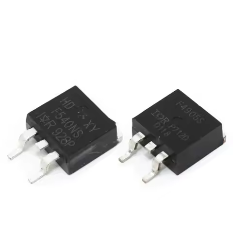 5PCS IRF F520 530 540 630 640NS 3205S 840LCS NSTRLPBF SMD TO263 MOS FET