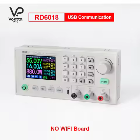 RD6018 RD6018-W USB WiFi CNC Adjustable DC Power Supply Experimental Repair Switching Power Supply S