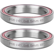 2PCS Bearing Headset, Bearing Headset Basikal 41.8mm Bersegel Ganda, Aksesori Berbasikal