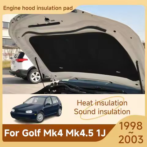 Front Hood Engine Sound Pad For Volkswagen Golf Mk4 Mk4.5 1J VW City Golf 1998~2003 Insulation Cotto