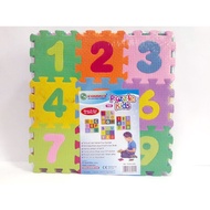 evamat evamats karpet puzzle abjad anka huruf alphabet puzzle kids anak tikar