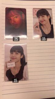 BLACKPINK LALISA 小卡