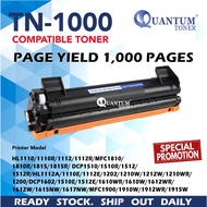 Compatible TN-1000 TN1000 Toner for Brother HL-1110 DCP-1610 DCP-1512 DCP-1510W MFC-1810 MFC-1815 HL