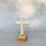 楓木與貝殼杉十字架桌上擺飾
