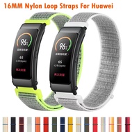 16mm Nylon Bracelet for Huawei Watch Fit Mini Correa for Huawei Talkband B3 B5 B6 Talkband B7 for TIMEX TW2T35400 / TW2T35900