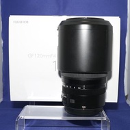 『Trade In優惠』新淨有盒 Fujifilm GF 120mm F4 R LM OIS WR Macro 中幅鏡 等效96mm 微距鏡頭 1比1放大率 內置防手震 GF-Mount GFX100