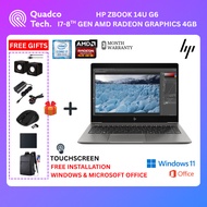 HP Elitebook 840 830 745 G6 G7 ProBook 630 G8 Zbook Firefly 14u Studio G8 Touchscreen Laptop