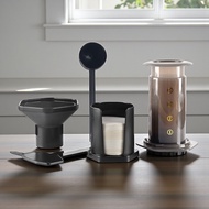 MESIN One Two Cups Set Espresso Coffee Press Tool Portable French Press Coffee Maker expresso AEROPR