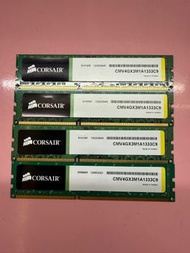 Corsair CMV4GX3M1A1333C9 記憶體 DDR3 1333 4GB X 4 (16GB)