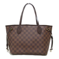 LOUIS VUITTON Neverfull PM 單肩手提包 N51109 Damier Ebene 二手 LV 女士