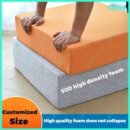 Customized high-density 50D sponge sofa/tatami mattress, non-collapsing hard sponge cushion