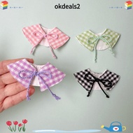 DEALSHOP Checkered Cloak, Cotton Stuffed Doll Checkered Doll Clothes,  10~15cm|Outfit 15cm Cotton Do