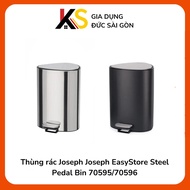 Joseph Joseph EasyStore Steel Pedal Bin 70595/70596