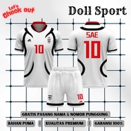 Japan Anime U-20 Football Jersey Custom Name and Back Number