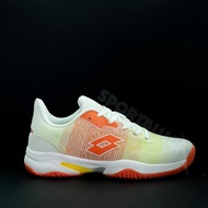 Lotto CALE Tennis Shoes - White Orange HS