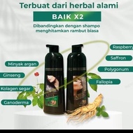 TERLARIS HAIR COLOR SHAMPOO PENGHITAM RAMBUT UBAN SIN HAIR SHAMPOO