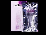 Alien Penis Sleeve Extender Reusable Medical Grade Silicone Condom Adult Toy