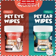 Goyang-I Pet Wipes Dogs Cats Eye Grooming Tear Stain Remover Cleaning Wet Towel Wet Wipes Tisu Basah