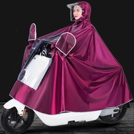 raincoat motorcycle Electric Vehicle Raincoat Motorcycle Raincoat Extra Thick Single Fashion Mask Ra