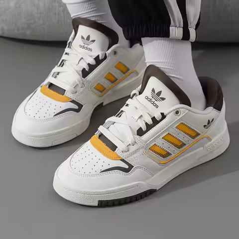 Adidas Official Authentic Three Stripes Unisex Retro Lace-Up Low-Top Sneakers JP5886