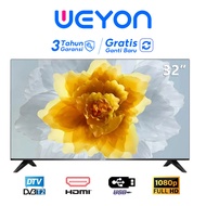 WEYON Smart Digital TV 32 inch 43 inch 50 inch 55 inch FHD Ready LED Digital Televisi Smart Televisi-Mirroring - Browser/Youtube -/LAN/WIFI