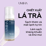 Dung dịch vệ sinh nam UMIHA (100ml) dạng bọt - Ddvs ngăn mùi và vi khuẩn gây viêm ngứa hương thơm cu