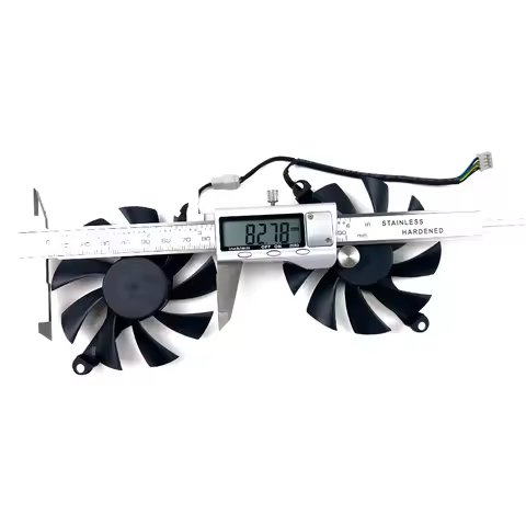 NEW Cooling Fan 82mm 4pin RX6600M GPU FAN For AMD AFOX Radeon RX 580 2048SP RX5500M video card fans