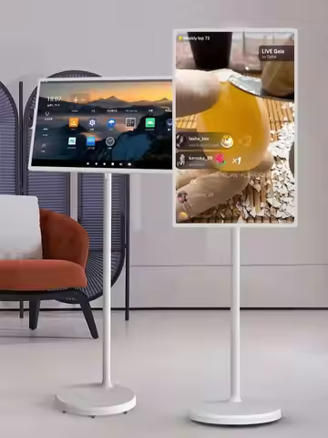 hot products 22 inch Android12 smart interact screen built-in battery with usb wifi moveable stand h