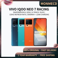 Vivo iQOO Neo 7 Racing Snapdragon 8+ Gen 1 Smartphone 120Hz 5000mAh Battery +120W Charing Original M