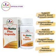 BioNatto Plus - Nattokinase NSK-SD®, French Pine Bark & Grape Seed Extract (60 Capsules)
