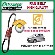 PERODUA VIVA 660, VIVA 1.0 PREMIUM GAIDO FAN BELT - 3PK525
