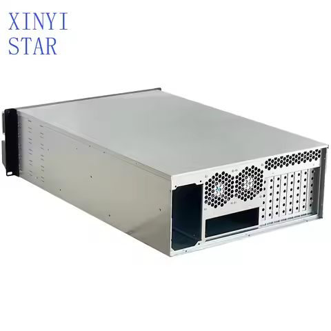 ZhenLoong 4U 24 Bay Rackmount Server case Hard Disk Hot-swap Storage Chassis SAS SATA with 12Gb Back
