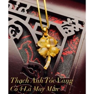 Beautiful 4-leaf clover T.A with blonde hair